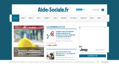 Desktop Screenshot of aide-sociale.fr