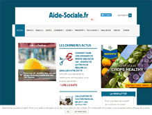 Tablet Screenshot of aide-sociale.fr